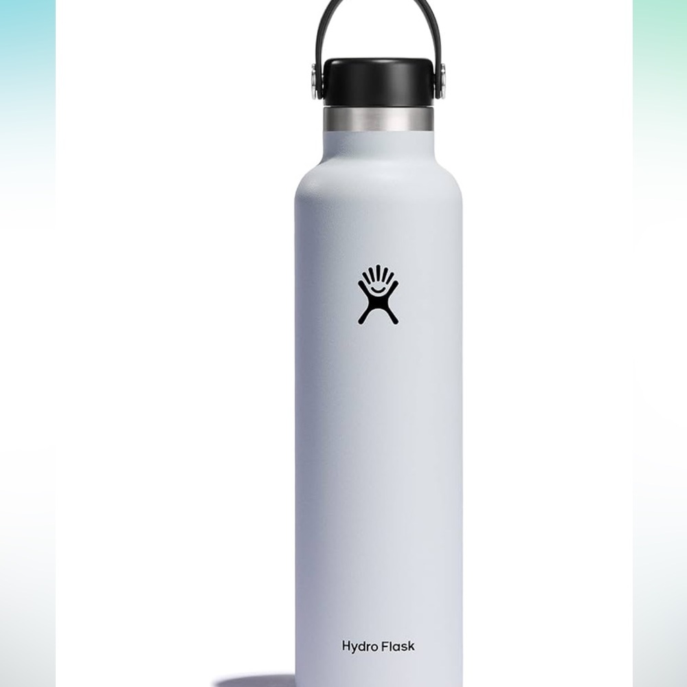 Hydro flask standard mouth (24oz white)